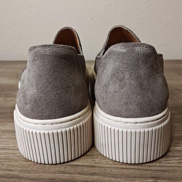 Lucky Brand Shoes Womens Size 9 Suede Slip On Platform Marlena Loafers Comfort - Picture 6 of 13